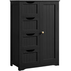 Meuble bas de salle de bain en bois - 13P x 22L x 32H