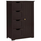 Meuble bas de salle de bain en bois - 13P x 22L x 32H