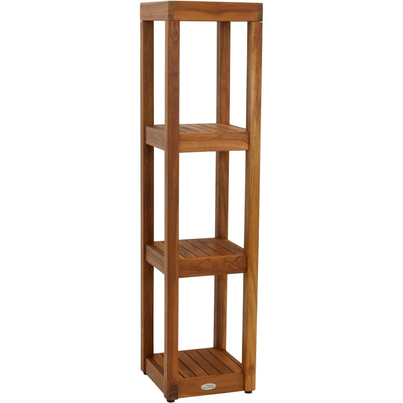 Le support de bain carré en teck Sula Original