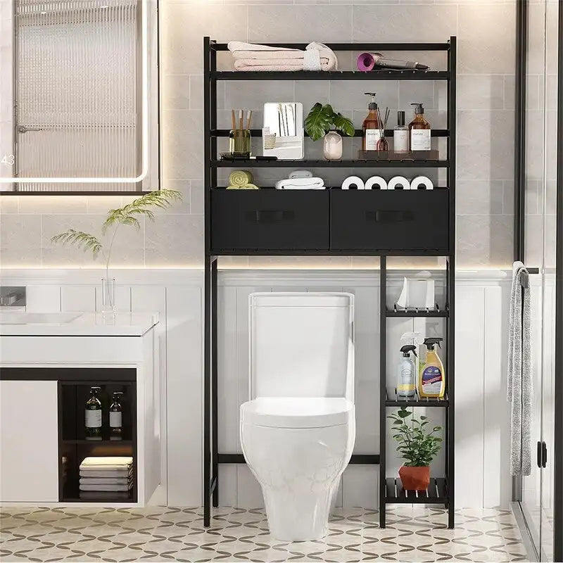 Armoire de rangement au-dessus des toilettes - 11.81P x 32.68L x 65.16H