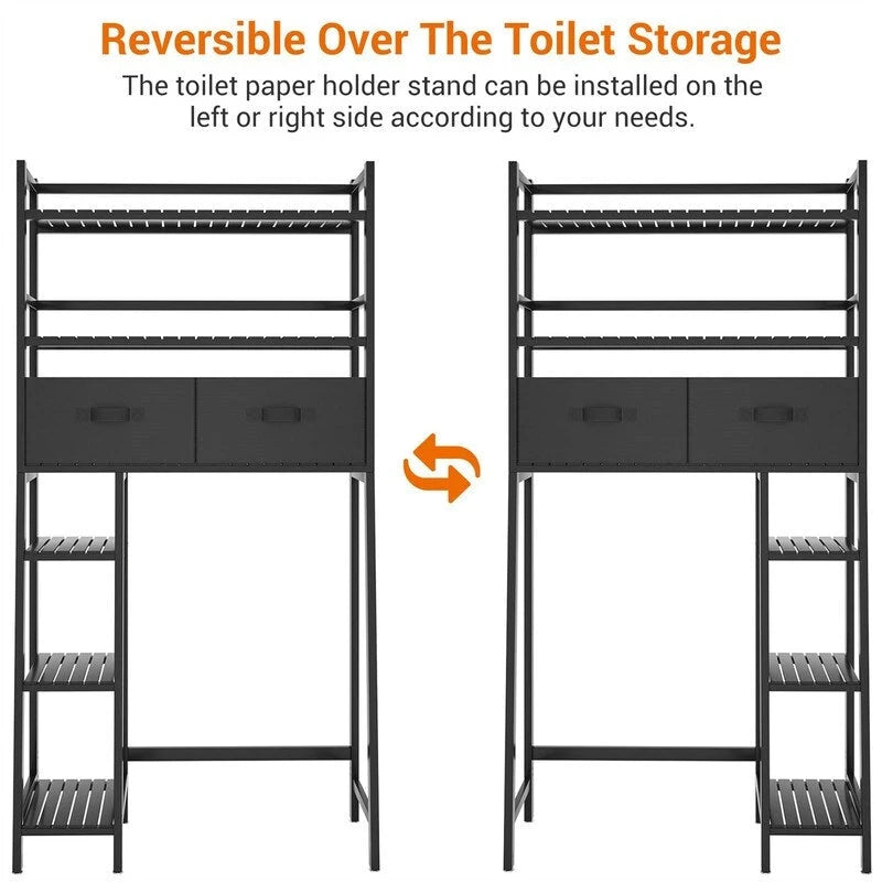 Armoire de rangement au-dessus des toilettes - 11.81P x 32.68L x 65.16H