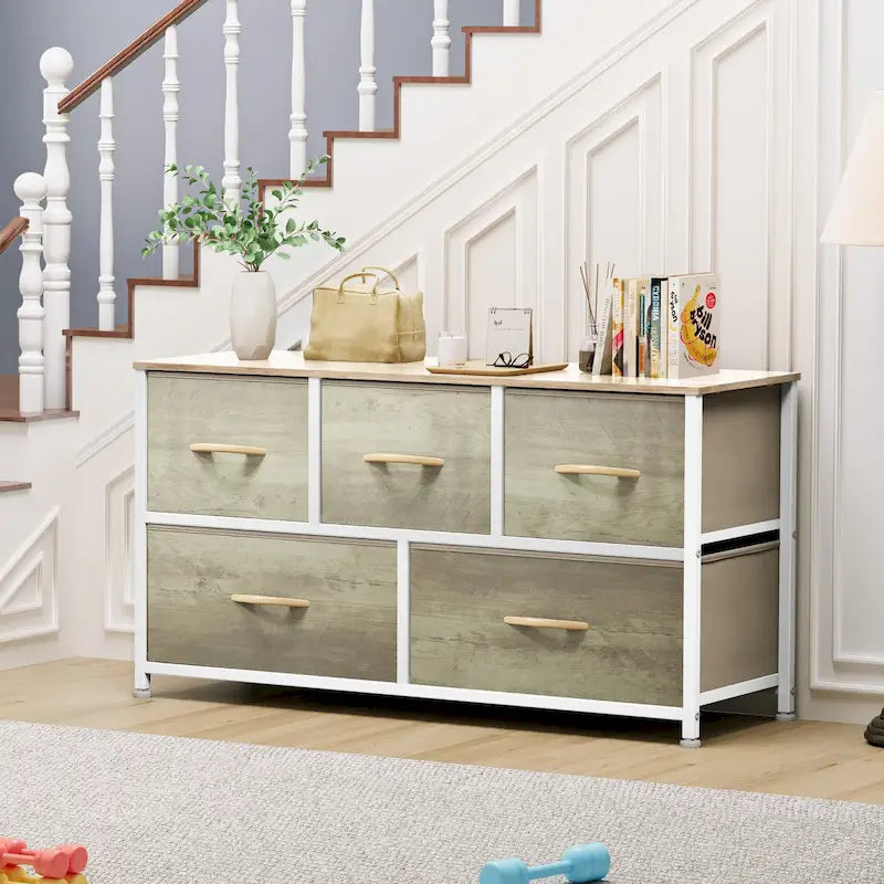 Tour de rangement moderne avec 5 tiroirs
