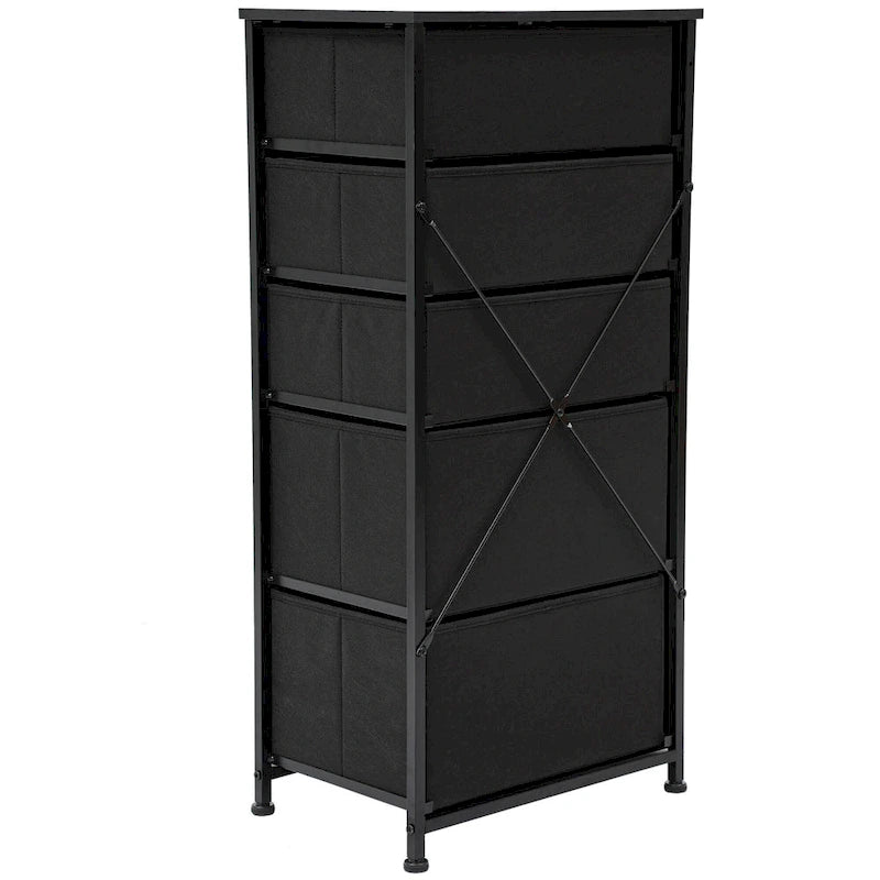 Tour de rangement moderne avec 5 tiroirs
