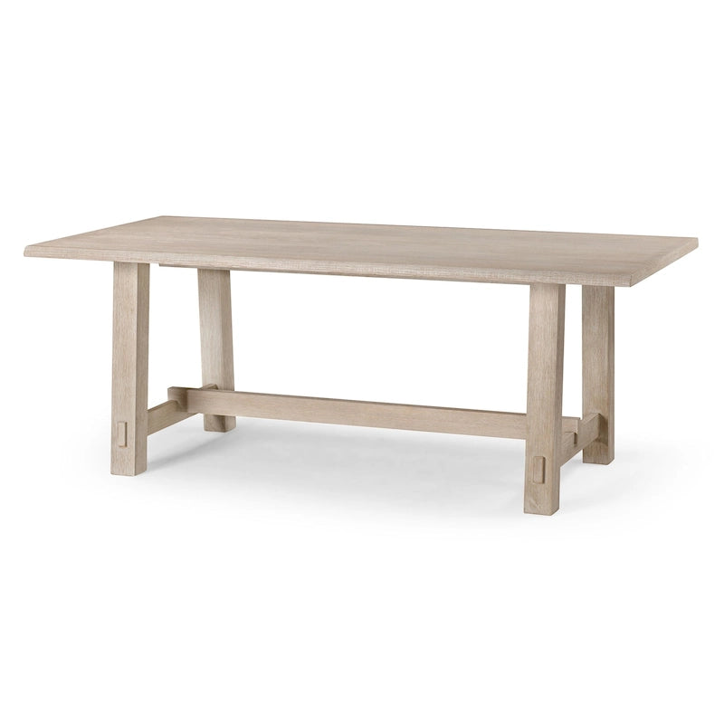 Table de salle à manger rectangulaire en bois Maven Lane Yves au fini noir vieilli