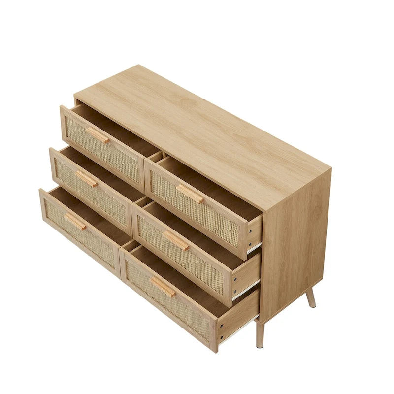 6 commodes doubles