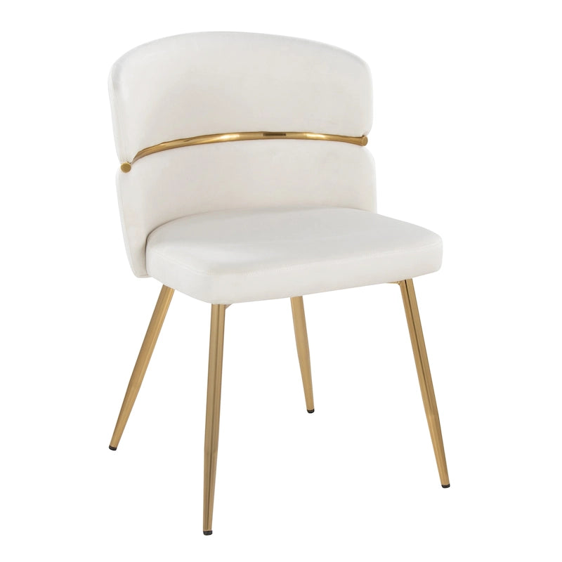 Chaise de salle à manger Lena Silver Orchid (lot de 2)