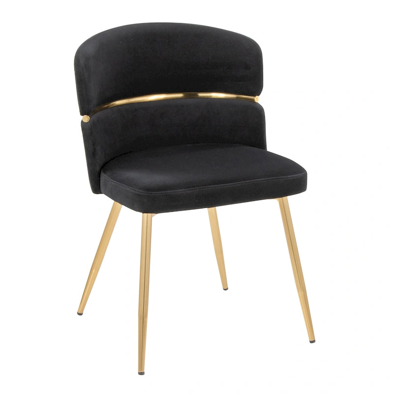 Chaise de salle à manger Lena Silver Orchid (lot de 2)