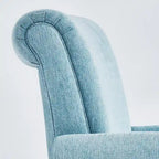 Lot de 2 fauteuils d'appoint classiques rembourrés