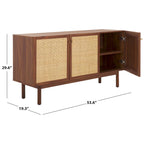 SAFAVIEH Home Aino, buffet/meuble TV à 3 portes - 54Wx19Px30H