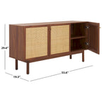 SAFAVIEH Home Aino, buffet/meuble TV à 3 portes - 54Wx19Px30H