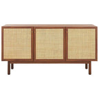 SAFAVIEH Home Aino, buffet/meuble TV à 3 portes - 54Wx19Px30H