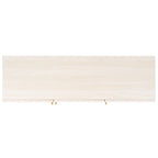 SAFAVIEH Home Aino, buffet/meuble TV à 3 portes - 54Wx19Px30H