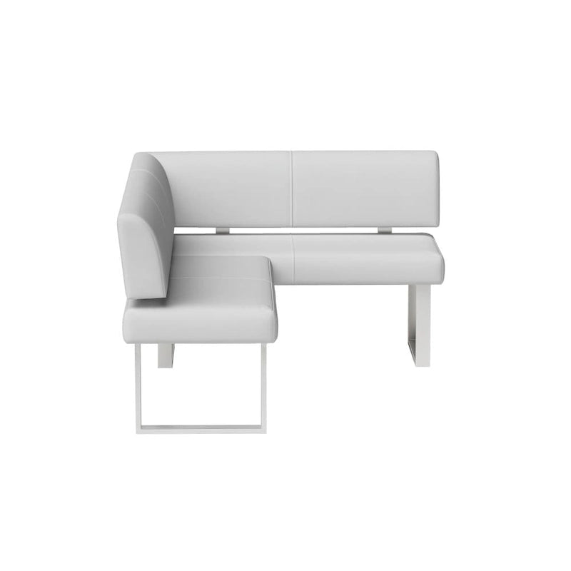 Banquette de coin repas Somette Leah White Nook